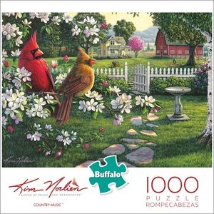 Cardinal Kim Norlien Country 1000 Pieces Puzzle nwt